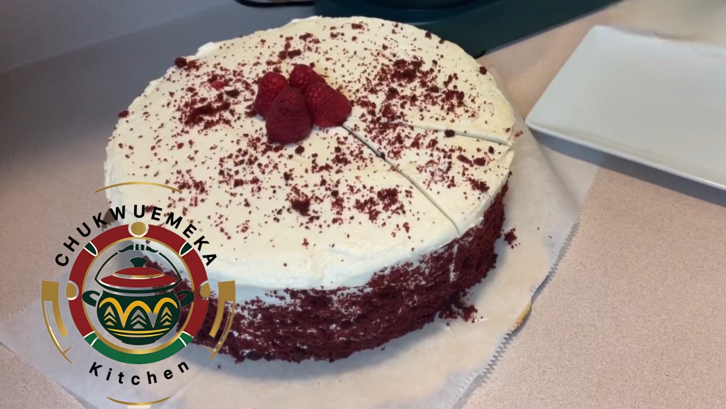 LAYERED SOUTHERN RED VELVET CAKE